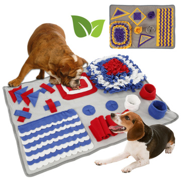 Pet Training Mat Dog Feeding Mat Snuffle Cushion Training Feeding Stress Release Pad Foraging Skill Puzzle Toys 50x75CM