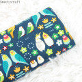 110x45cm Thick cotton fabric by Yard Flower Bird print Cloth DIY Handmade Sewing Bag Patchwork Material Accessories Home Textile