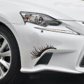 2pcs/lot 3d Charming Eyelashes Car Sticker Fake Eye Lash Car Headlight Funny Decals Door Window Vinyl Waterproof Product