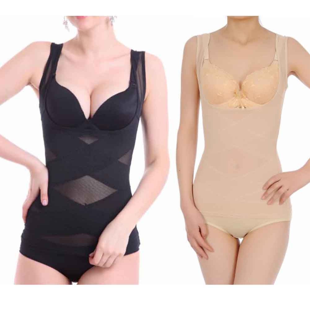 Women Post Natal Postpartum Slimming Underwear Shaper Recover Bodysuits Shapewear Waist Corset Girdle Black/Apricot Hot sale