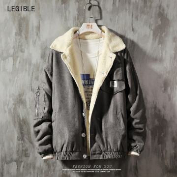 Legible New Men's Thick Warm Jacket Coat Long Add Cashmere Men Parka Turn-down Collar Coat Jacket Parka Men