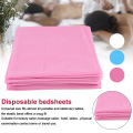 10pcs 80x180cm For Massage Bed Tattoo Portable Salon Solid Sauna Hotel Table Cover Disposable Sheets Spa Non-woven Travel