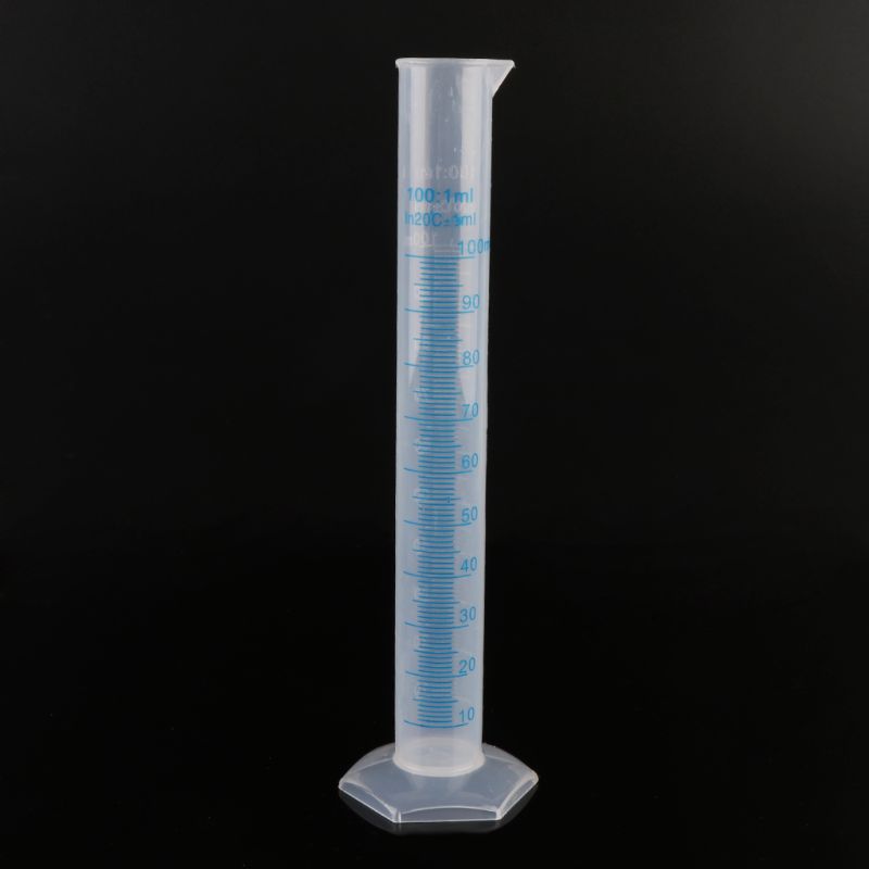 Measuring Cylinder Laboratory Test Graduated Liquid Trial Tube Jar Tool New Scale cylinder Teaching equipment