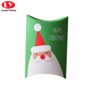 Chirstmas gift pillow box packaging paper box