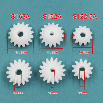 S162A S163A S122.5A Bevel Pinion 11.2mm/ 9mm Diameter 16T / 12 Teeth Conical Gear 10PCS/LOT