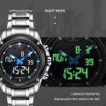 NAVIFORCE Men Digital Watch Top Brand Luxury Military Sport Watches For Men Quartz Analog Alarm Clock Male Waterproof Wristwatch