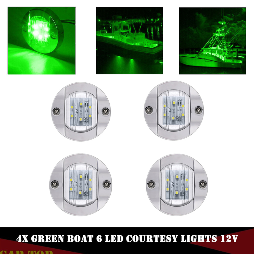 4PCS Navigation Lights Boat Accessories Boat Light Marine Boat Yacht Accessories Navigation Running Lights On The Boat