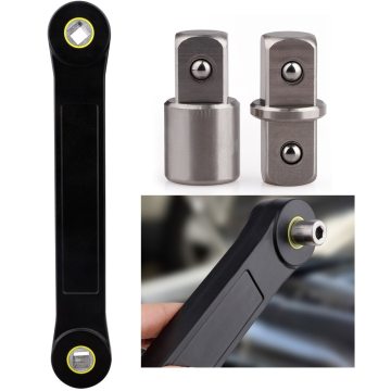 Extension Wrench Screw Nut Wrench DIY Ratchet Car Accessories Key Set Convenient Universal Adapter 3/8 Inch Handhold Spanner