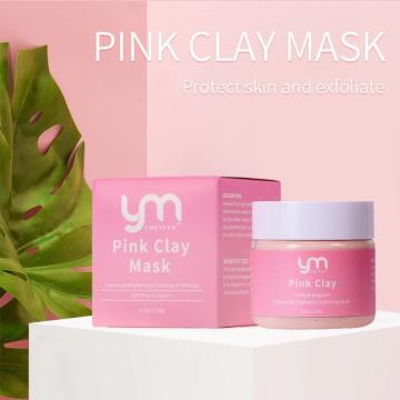 84pcs/lot Wholesale 120g Kaolin Beauty Skin Care Detox Natural Organic Whitening Bentonite Mud Face Mask Facial Pink Clay Mask
