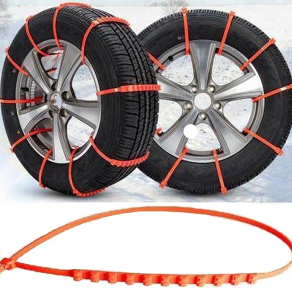 Anti-skid cable ties for new portable vehicles Car Universal Mini Plastic Winter Tyres wheels Snow Chains For Cars