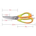 3 Colors Stainless Steel Multifunctional Kitchen Scissor Multipurpose Home Use Scissor For Peeling Decaping Chicken Cutting
