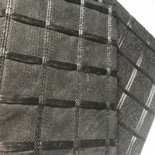 Fiberglass Geogrid Geocomposite Stitched with Geotextile