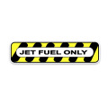 YJZT 16.5*3.8CM Fashion JET FUEL Only Safety DIESEL Retro-reflective Car Sticker Decals C1-8252