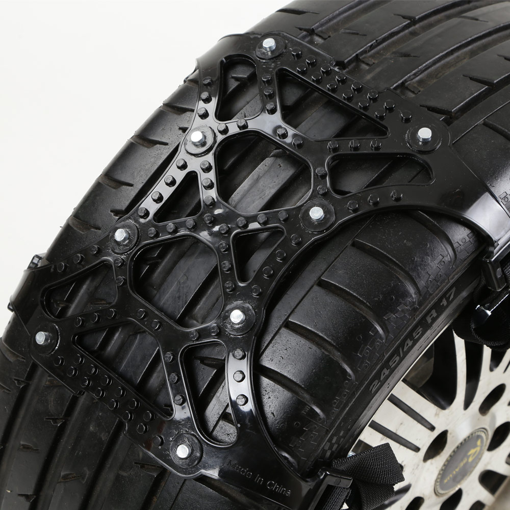 3pcs Snow Chains for Car Anti Slip Tire Chains Automotive Passenger Vehicle Snow Chains Mud Chains For Car/SUV/Truck