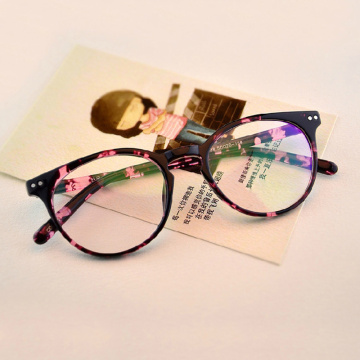 2019 Fashion Unisex Glass Frame for Men Women Black Eyeglass Frame Vintage Round Clear Lens Glasses Optical Spectacle Nerd Party