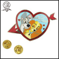 Cartoon Heart enamel pin badge