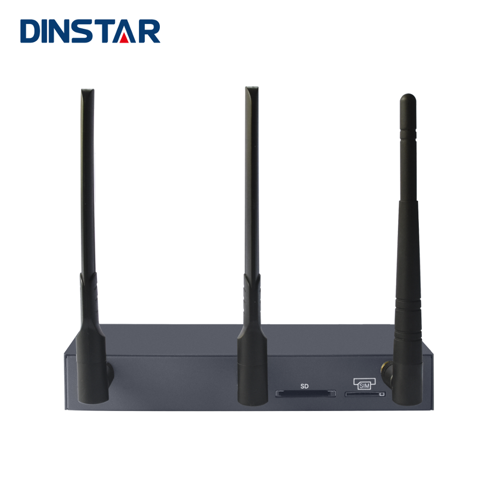 DINSTAR UC120-1V1S1O Wireless USB GSM 4G VoLTE IP PBX Voip SIP Server With Wifi Router