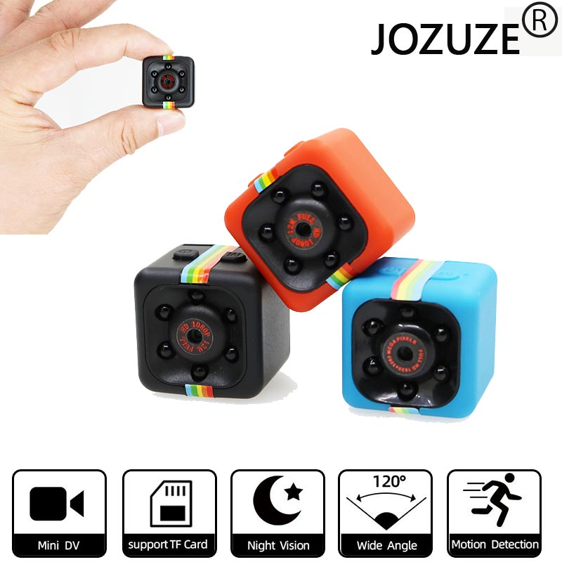 JOZUZE sq11 Mini Camera HD 1080P Night Vision Camcorder Motion Detection DVR Micro Camera Sport DV Video Ultra Small Cam SQ11