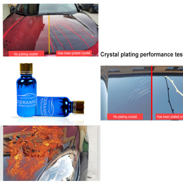 30ml Car Accessories 9H Car Liquid Ceramic Coat Super Hydrophobic Glass Coating Set Polysiloxane And Nano Materials Car Polish