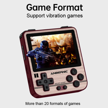 RG280V Retro Game Console Handheld Game Player Open Source System 2.8-inch IPS Screen CNC Shell Music Player 3.5mm Audio Out