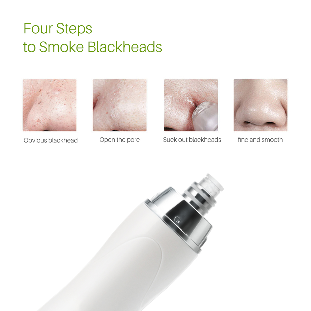 Diamond Peeling Vacuum Blackhead Removal 6 Tips Facial Care Beauty Device Microdermabrasion Skin Dermabrasion Facial Massager