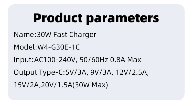 30w usb c