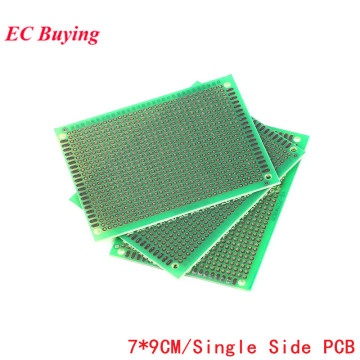 5pcs 7x9 7*9 Single Side Prototype PCB DIY Universal Printed Circuit PCB Glass Fiber Universal Board Green Oil Epoxy Protoboard