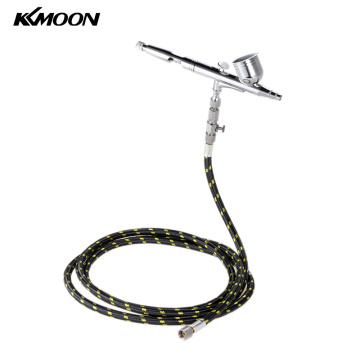 KKmoon Professional Gravity Feed Double Action Airbrush Set with Hose for Art Painting Tattoo Manicure Spray Model Air Brush