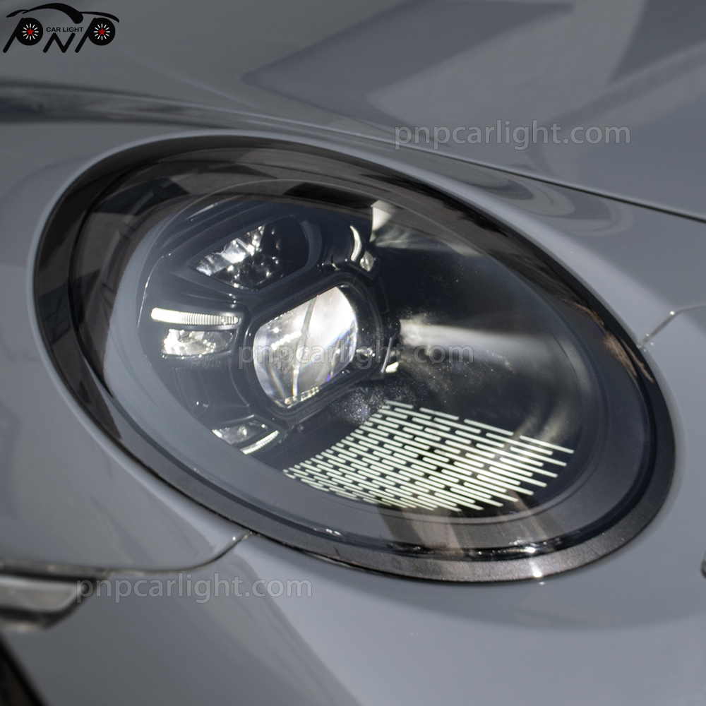 PDLS style laser LED headlights for Porsche 911