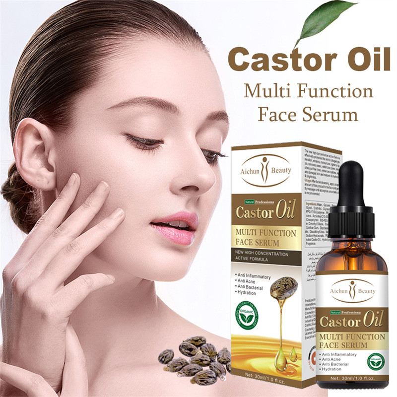 AICHUN Castor Seed Essential Oil Facial Massage Essential Oil Soothing Facial Brightening And Firming Essential Oil 30ml