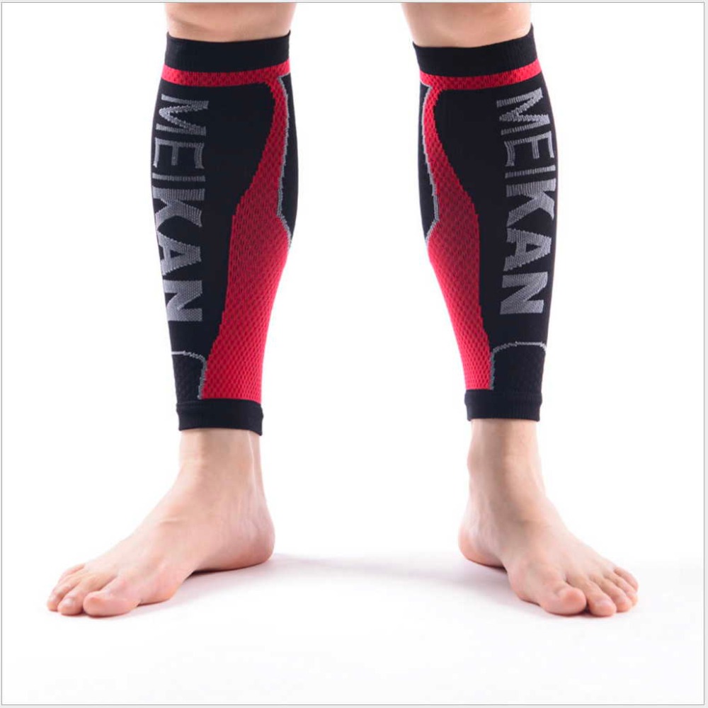 1 Pair Stabilize Muscles Running shins guard Energy Compression Jogging Calf Sleeve Soccer basketball Crus Protective
