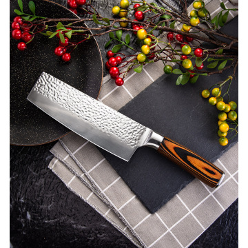 High Quality Japan Nakiri Kitchen Knife 5Cr15mov Stainless Steel Kitchen Cooking Knives Small Cleaver Sushi Sashimi Knife Tool