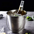 OAPE 0.8L 3L Metal Champagne Beer Wine Cooler Multiple Sizes Single KTV Bar Party Home Stainless Steel Ice Bucket With Handle