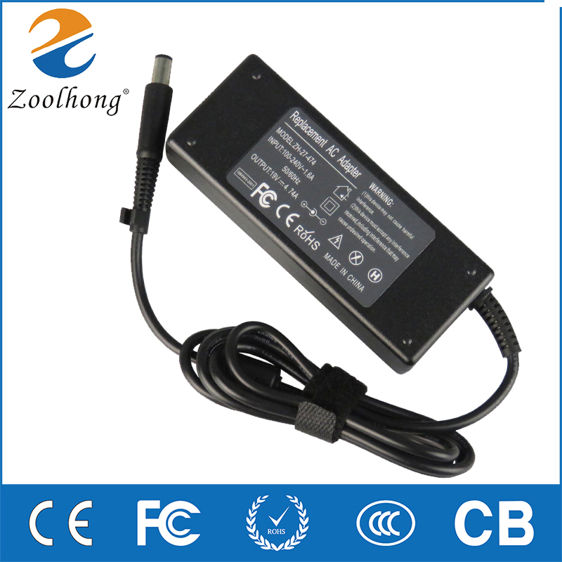For HP 6535s,6570b,6530s,6930p,6530b,ProBook 430 G1 19V 4.74A 7.4*5.0 AC Notebook Adapter Laptop Power Supply For HP Pavilion