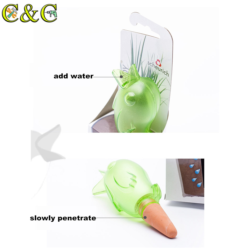 Garden Automatic Watering Tool Cute Birds Indoor Drip Irrigation Watering System Kit Potted Plant Waterers Spike for Houseplant