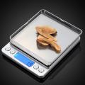 Digital kitchen Scales 1000g/0.1g Portable Electronic Scales Pocket LCD Precision Jewelry Scale Weight Balance Libra