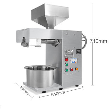 3000w Industrial commercial oil press machine stainless steel oil presser for sesame/rapeseed/flax/walnut peanut oil extractor