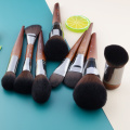 1 piece Foundation Powder Makeup brush Face Natural wood Buffing Highlight Eye shadow concealer detail Make up brushes eyebrow