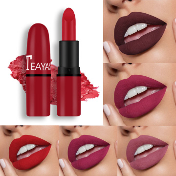 12 Colors Matte Lipstick makeup Long Lasting Waterproof lip gloss Gifts for Women Beauty Cosmetic maquillaje