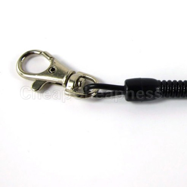 1pcs Over 1.1m Fly Fishing Lanyard Fishing Ropes Fish Tool SF Black Practical Fish Tool Tether