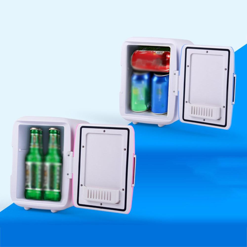 4L Car Refrigerator Automoble Mini Fridge Refrigerators Freezer Cooling Box frigobar Food Fruit Storage Fridge Compressor