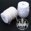 30M Resin Beads Octagonal Acrylic Crystal Beads Curtains DIY Window Door Curtain Party Wedding Passage Backdrop Decoration