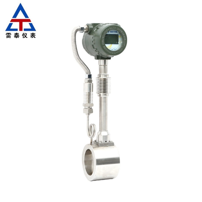 Vortex street flowmeter