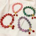 10mm Natural Stone Beaded Bracelet Multi-colored Fashion Jewelry for Women Bracelet Bangle Wholesale Gifts for the New Year