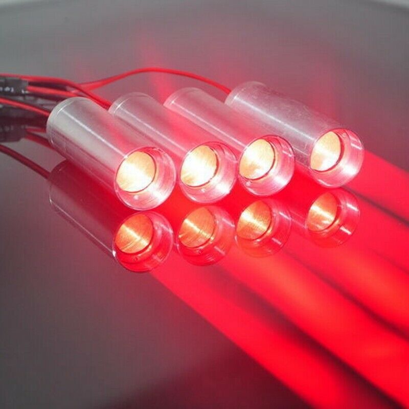 4pcs Fat Beam 650nm 100mW Red Dot Laser Module KTV/Bar Stage Lights 3.6V-4.2V 22mmx70mm