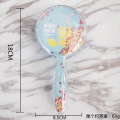 Lovely Shimmering Quicksand Powder Gasbag Comb Paillette Comb Hairdressing Massage Combs Cartoon Fruits Hair Brush