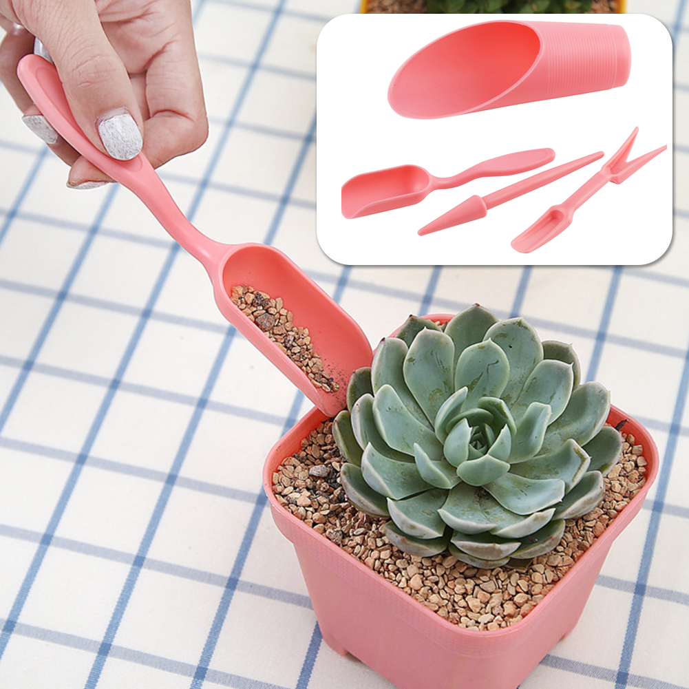 Flowers Plant Cultivation Seedlings Transplant Home Digging Small Eco-friendly Vegetable Hole Punch Plastic Gardening Tool Set