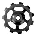 Bike Rear Derailleur Installa and Remove Convenient Simple Jockey Wheel Aluminum Ceramic Bearing 11T Guide Roller