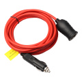 High Quality Heavy Duty 12 V 24 V Cigarette Lighter Extension Cable Plug with 10A Fuse 3.6M Fuse