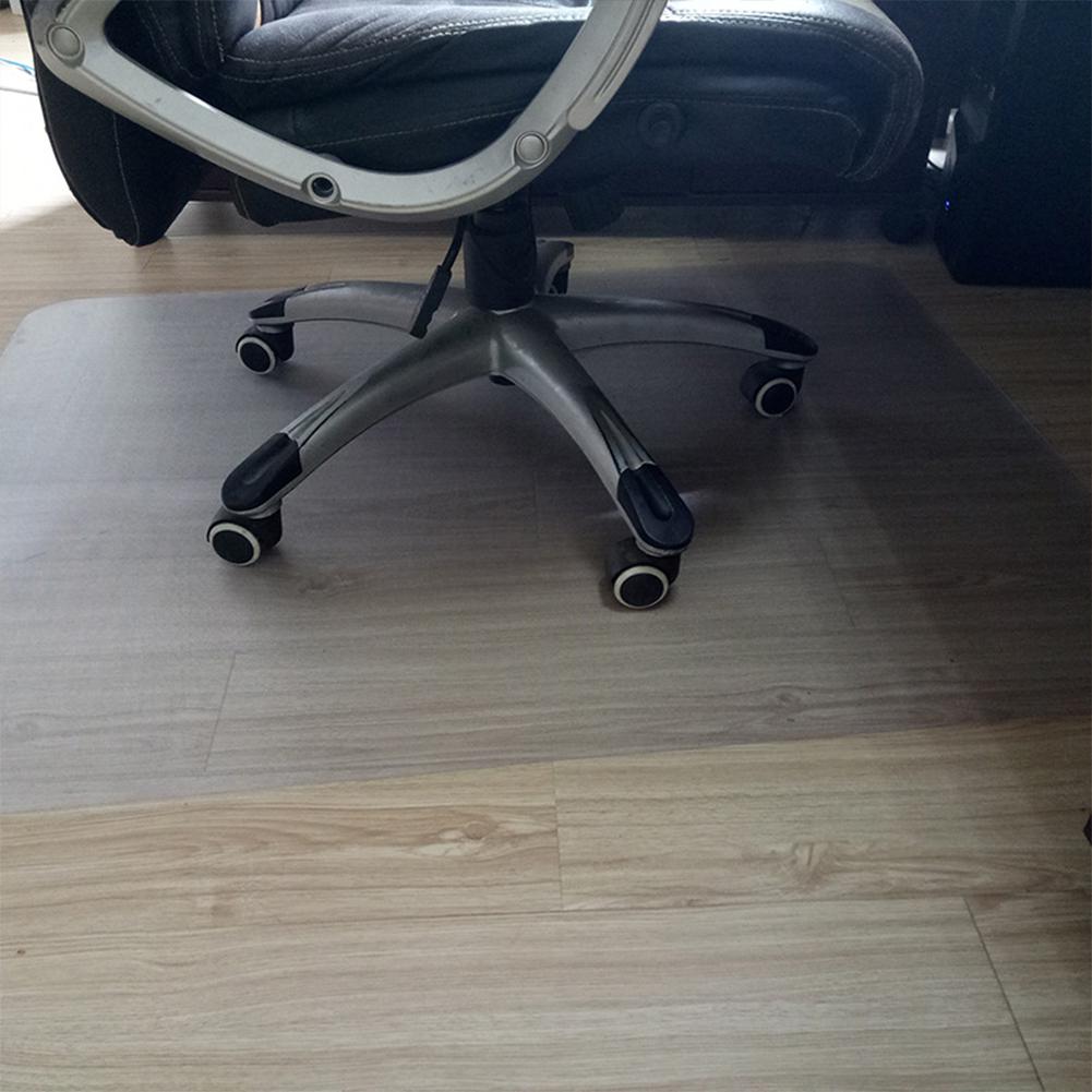 50*90cm Transparent Waterproof Mat Wood Floor Nonslip Protection Mat Computer Chair Mats Protectors Soft Carpet Rug